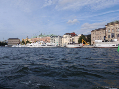 Stockholm Harbor/Waterway.